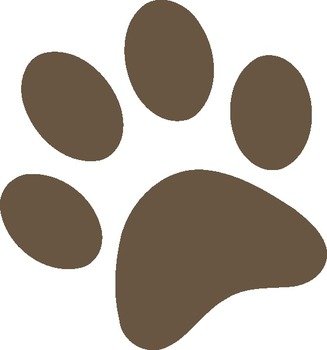 Paw Print Clip Art N84