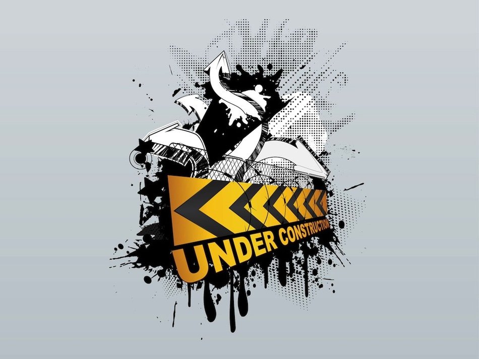 illustration of the Under Construction Sign