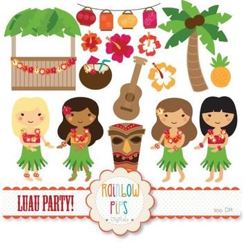 Luau Clip Art N28