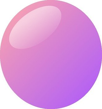 Pink Bubbles Clip Art