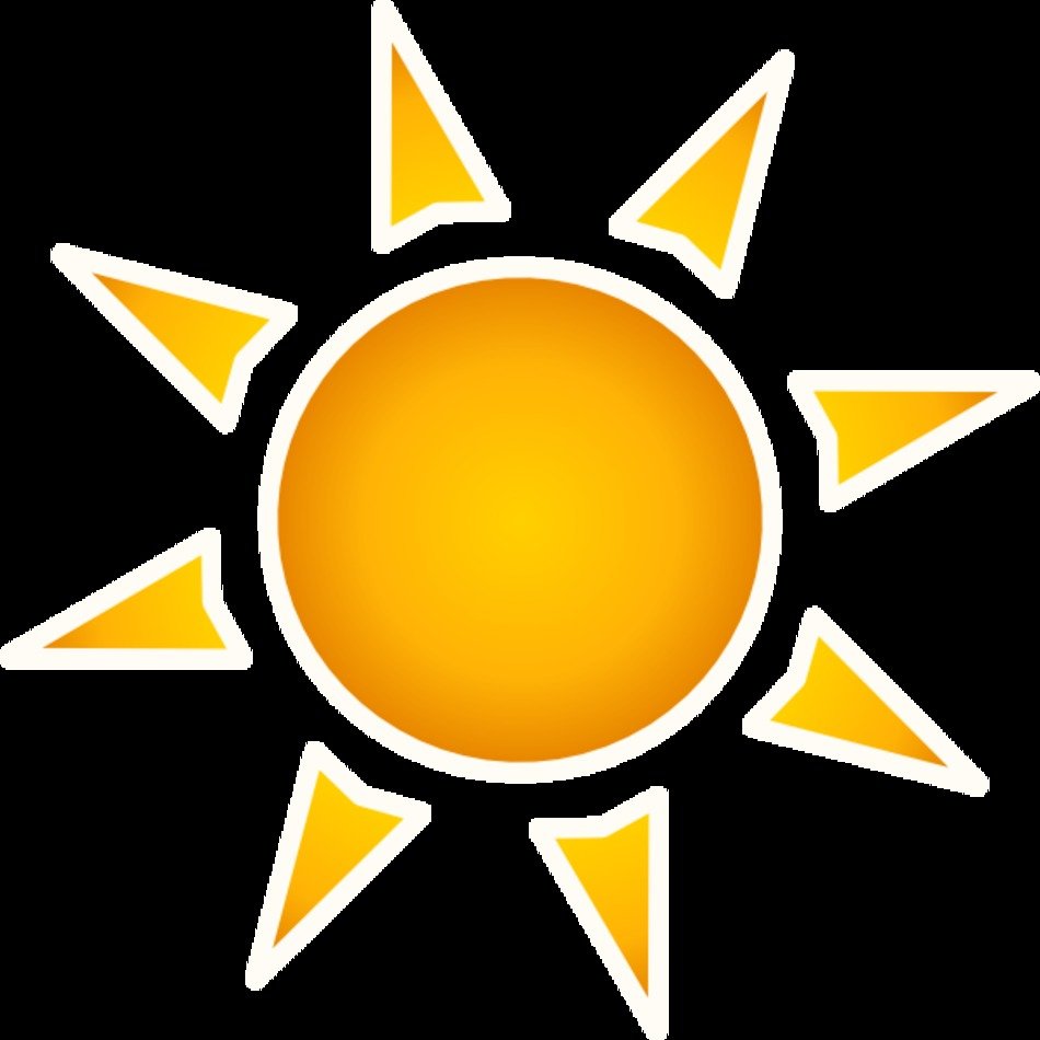 Sun Clip Art N207