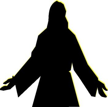 Jesus Silhouette Clip Art N5