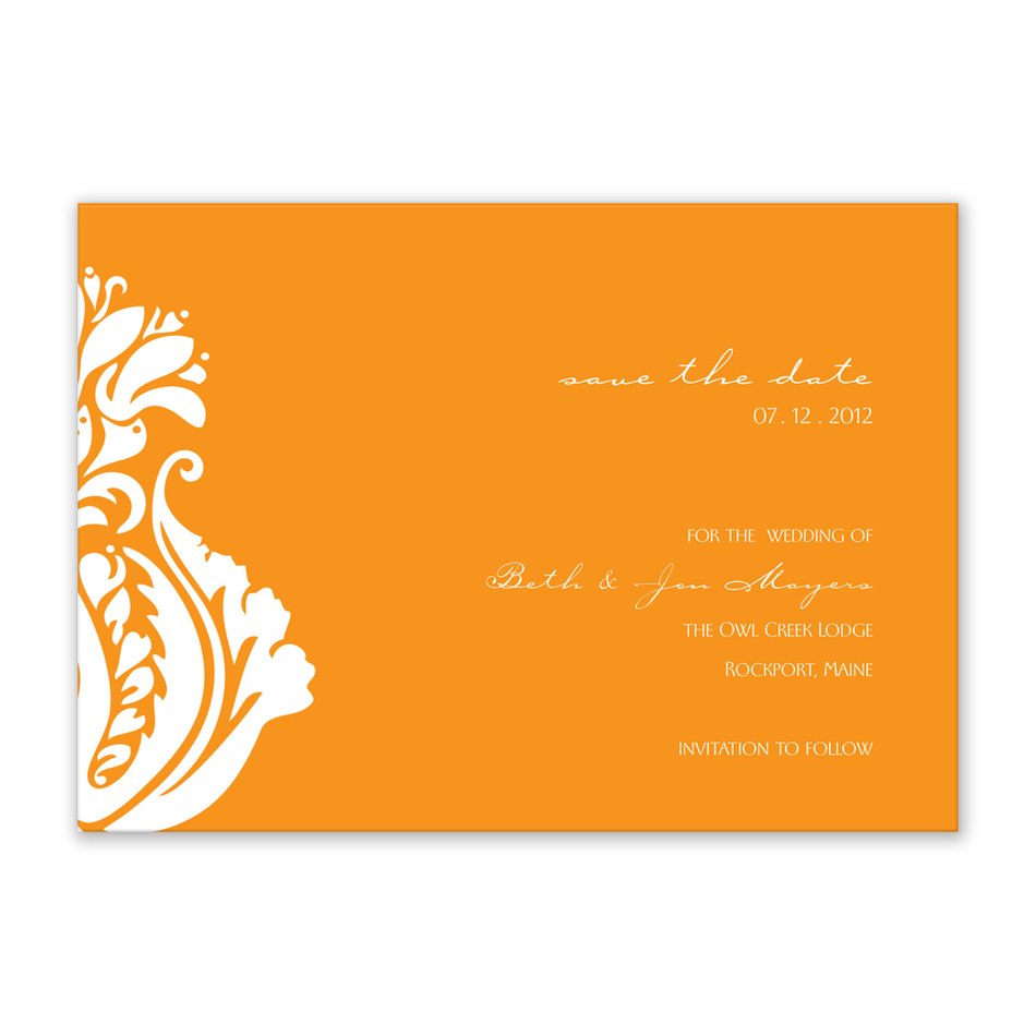 Wedding Card as picture for clipart