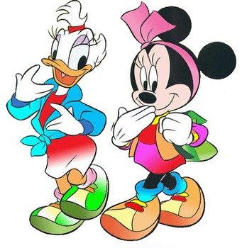 Minnie Mouse And Daisy Duck N3