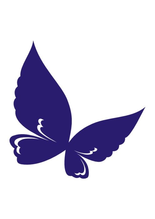 Butterfly Flower Clip Art N14