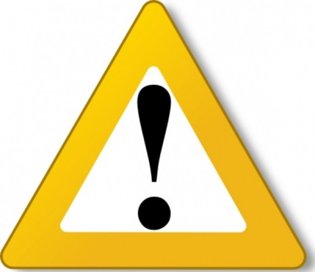 Warning Clip Art Free N5 free image download