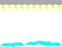 Rain Border drawing