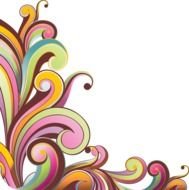 Vectorflower border drawing