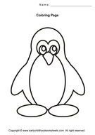 Penguin Coloring Pages N3