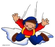 Skydiving Cartoon Clip Art N4
