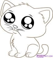 Cute Cartoon Animals To Draw Cat