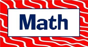 Math Words drawing