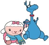 Doc McStuffins Lambie Clip Art N3
