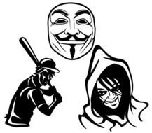 Free Clip Art Face Mask For Baseball