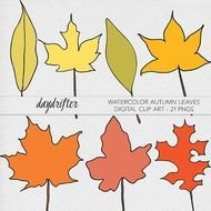 Fall Leaves Clip Art N97