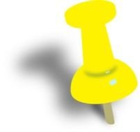 Push Pin Clip Art N41