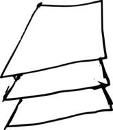 Paper Stack Clip Art N5