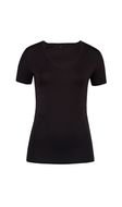 black t-shirt as an illustration