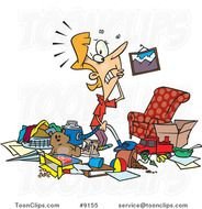 Messy Room Clip Art N8