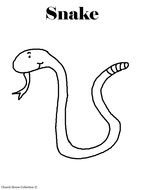 Snake Coloring Pages N3
