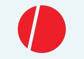 Ducati Logo red drawing