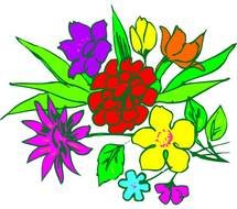 Flower Bouquet Clip Art N44
