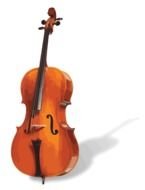 Cello Clip Art drawing