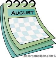 Mark Your Calendar Clip Art N17