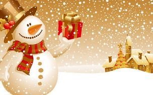 Ä°llustration of the Christmas wallpaper