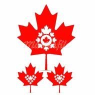 Maple Leaf Clip Art Black And White Picture