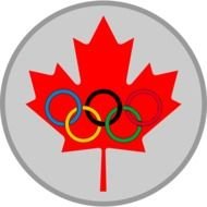 isolated Olympic medal