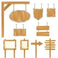 Wooden Signs drawing