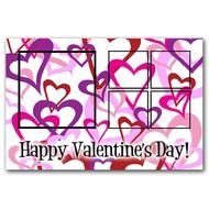 DesignAbility Products Valentine Hearts 5 Frame PSD Template