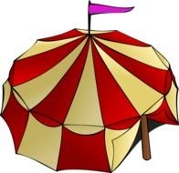 Circus Tent Clip Art N56