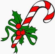 Christmas Candy as a picture for clipart