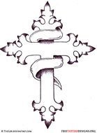 Cross Tattoo Drawing Designs