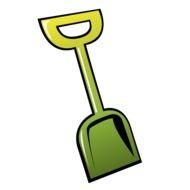 green Shovel Clip Art