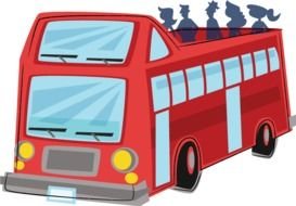 Go Back gt Pix For Tour Bus Clip Art