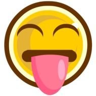Smiley Face With Tongue Sticking Out N11
