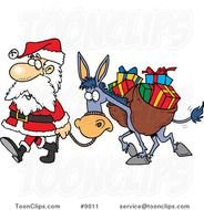 Related Pictures Santa Cartoon Clipart Image Claus Going