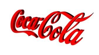 Coca Cola Logo text reddrawing