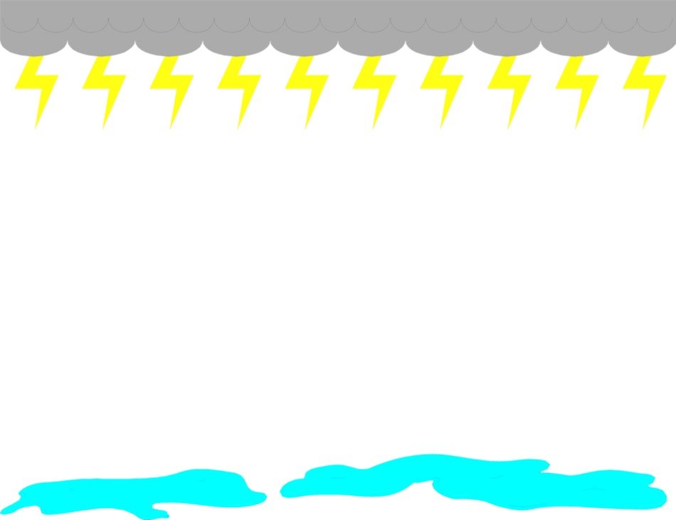Rain Border drawing
