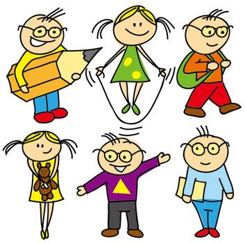 Cartoon Children Clip Art N4