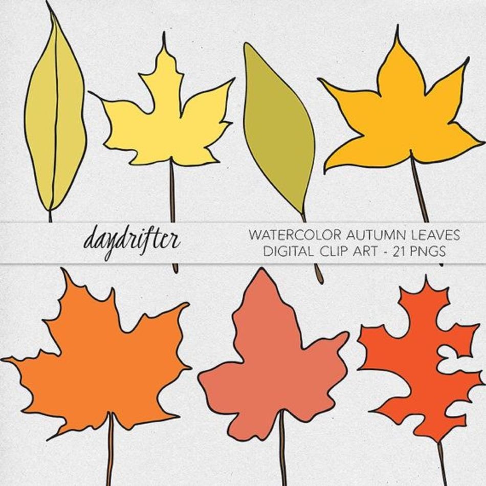 Fall Leaves Clip Art N97