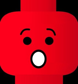 LEGO Faces Clip Art N20