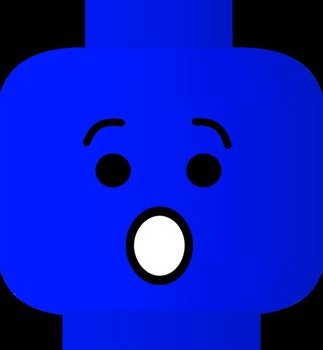 Shocked Face Clip Art N5