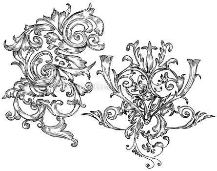 Hand Drawn Flowers Designs