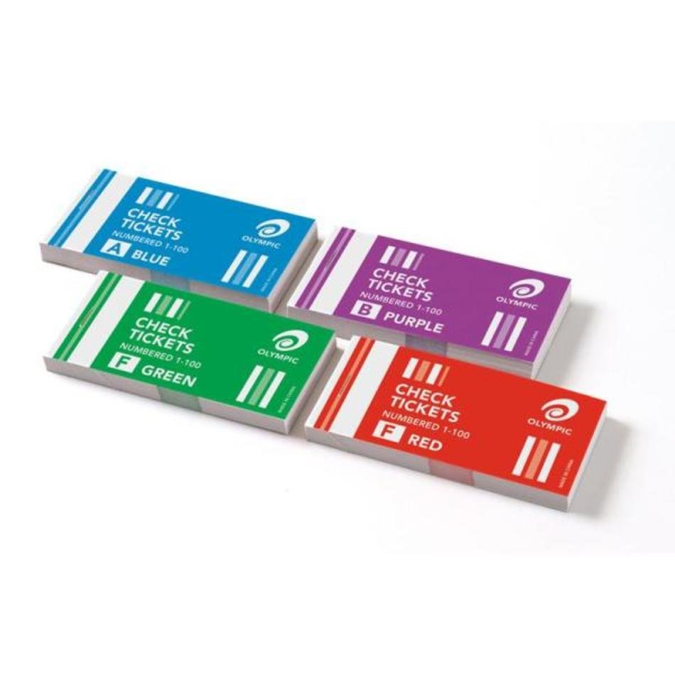 Staple Raffle Ticket