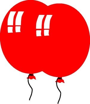 Red Balloon Clip Art N11