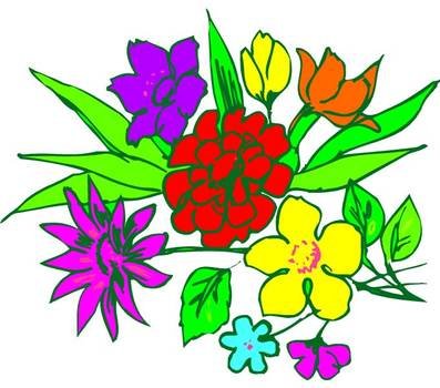 Flower Bouquet Clip Art N44